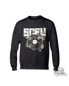 Subculture for Life - "SCFL! Vinyl" - Longsleeve Shirt heather grey- XXL (last size!)