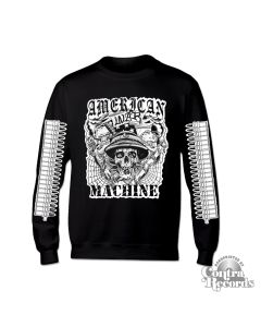 American War Machine - Longsleeve Shirt with Sleeveprint
