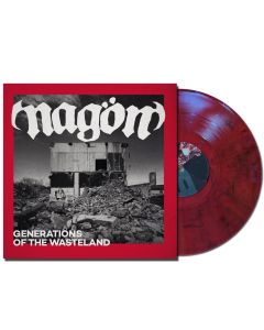 Nagön - generations of the wasteland 12"LP lim. 200 blood red marble