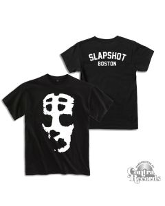 Slapshot - Boston Hardcore Mask -T-Shirt front/backprint-S (last size!)