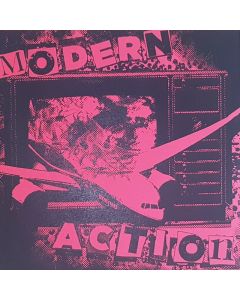 MODERN ACTION - “S/T” 7"EP clear