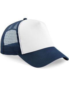 Trucker Cap - navy blue/white