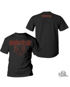 Underdogz - T-Shirt black front/backprint