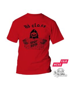 No Class - "Nö Class Bootboys" - Unisex T-Shirt red-XXL (last size!)