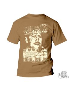Criminals - Pablo Escobar - T-Shirt-S brown (Last Size!!)