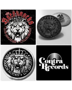 Hardknocks - package #patch+pin+CD