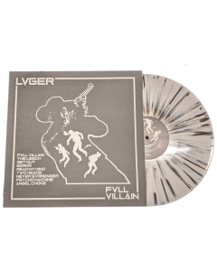 LVGER - FVLL_VILLAIN 12”LP lim. 300 white with black splatter (Contra EU version)