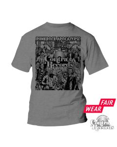 Contra Records "Punkrock Apocalypse Unisex T-Shirt heather grey