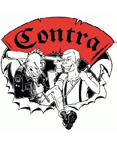 Contra Records - Punk & Skin - Sticker