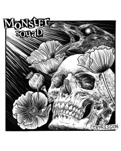 Monster Squad ‎- "Depression" - 12"LP+Download lim. clear half green with blue / pink splatter