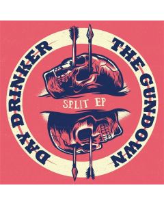 V/A Day Drinker / The Gundown - split 12"LP lim.250 bone