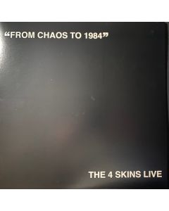 4 Skins - From Chaos to 1984 12"LP 2024 Edt. red vinyl + Poster
