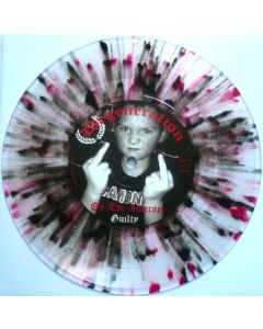 DEGENERATION - FEVER PITCH 7"EP lim. 300 clear with black & red splatter (NO COVER!)