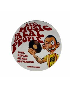 Contra Records - Real Music... - 12" Slipmat