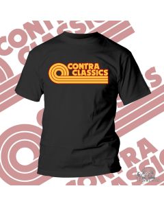CONTRA CLASSICS - Unisex T-Shirt black yellow/red print