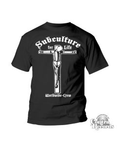 Subculture for Life "Worldwide-Crew " Crucified T-Shirt black