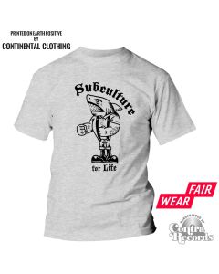 Subculture for Life - "Shark Skin" - Unisex T-Shirt grey (last sizes!)