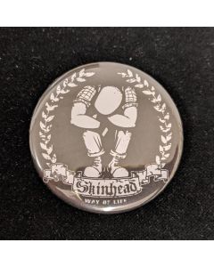 Skinhead A Way Of Life - Big  Button 56mm