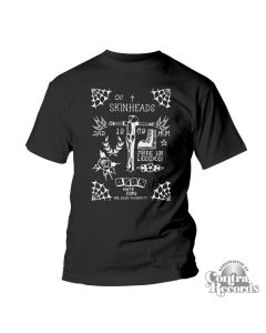 Skinheads - by Duck Plunkett - T-Shirt black