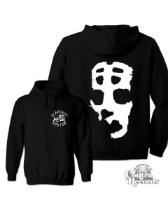 Slapshot - "Big Mask" Hoody black front/backprint (2nd choice!)