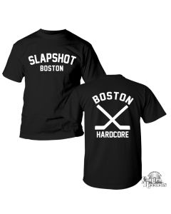 Slapshot - "Boston Hardcore" T-Shirt black front/backprint
