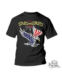Stars and Stripes - "eagle" T-Shirt black