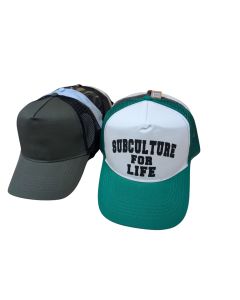 Subculture for Life "college letters" black - Trucker Cap (different colors)