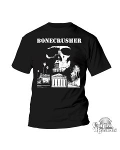 Bonecrusher -"city hall" - T-Shirt Black-S (Last Size!)