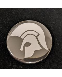 Trojan black - Big Button 56mm