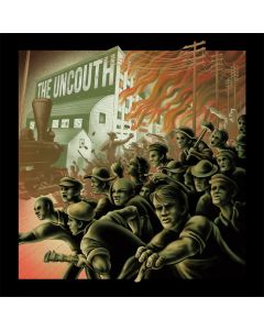The Uncouth - s/t 12"LP lim.300 solid black EU edition