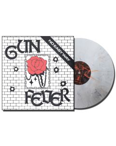 Gun Fever - No Easy Way 12"LP white/black swirl