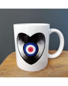 Vinyl love affair - "Mod Target" - Tasse/Mug