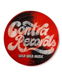 Contra Records "it's the real thing" - 12" Slipmat