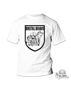 Brutal Bravo - "Brazen Bull" T-Shirt white