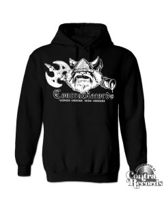 Contra Records - antisocial Viking - Hoody black