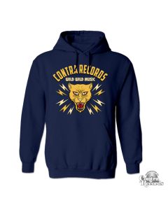 Contra Records - "Wild Wild Music" - hoody navy blue