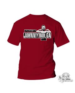 Johnny Wolga - Logo T-Shirt cardinal red