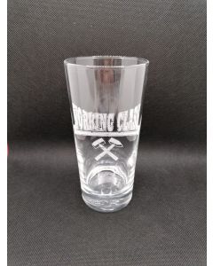 Working Class - Hammer - Drinking Glass