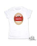 Hounds and Harlots - Premium Streetpunk - Girl Shirt white