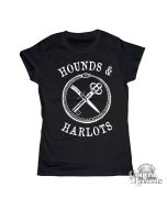 Hounds and Harlots - Girl Shirt - black-L (last size!)