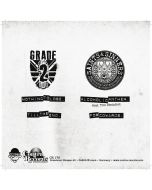 V/A GRADE 2 / SAINTS AND SINNERS - split 7"EP lim.400 clear red