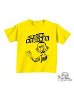 Contra Records Oi! - Kids Shirt Yellow