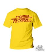 Contra Records - Rebels rule -T-Shirt Men Yellow limited edt.-S (last size!)