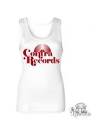 Contra Records -Vinyl - Girl Tanktop white