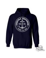 Contra Records - "Anchor new" - Hoody dark navy blue