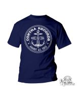 Contra Records "Anchor new" T-Shirt navy blue-S (last size!)