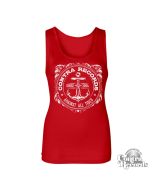 Contra Records "Anchor new" Girl Tanktop red
