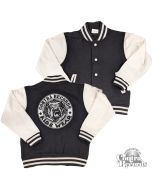Contra Records "Kids Wear - Bulldog" Kids College Jacket black/white