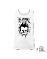 Braindance - "Skull" Men Tanktop white