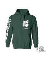 Contra - Streetwear Bulldog - Hoody lim. edt dark green (last sizes!)